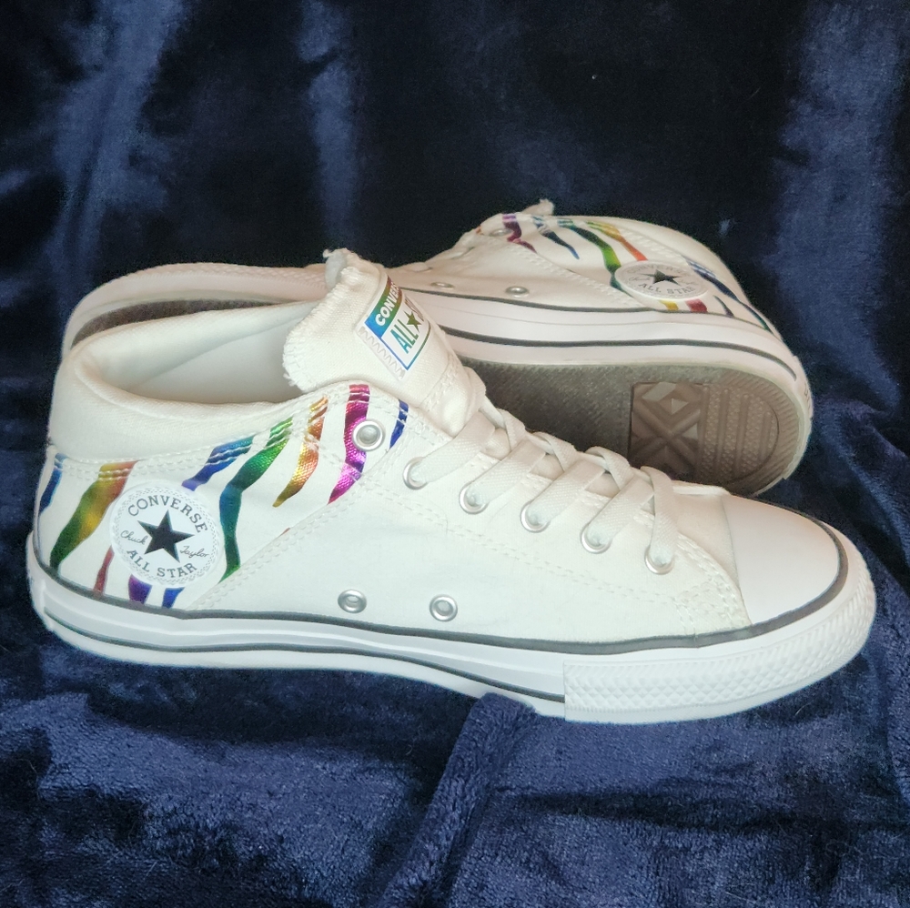 Chuck Taylor All Star Madison Mid Converse Junior size 5.5 Womens Size 7.5 - Picture 10 of 12